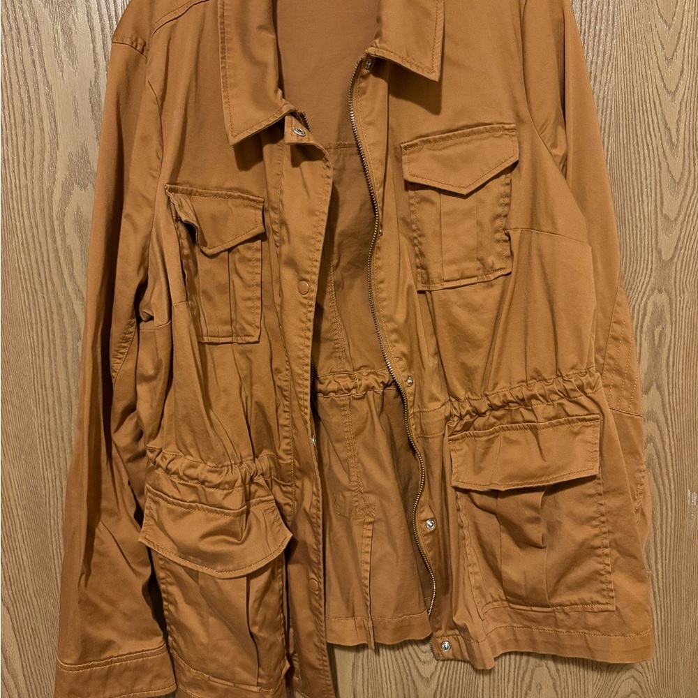 Men's Tan Utility Jacket